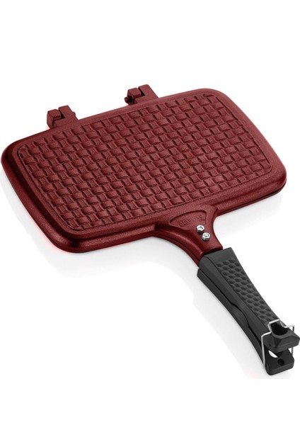 Vento Döküm Ocak Üstü Tost Makinesi – Kırmızı fiyatları