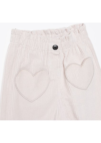 Kız Bebek Kadife Pantolon Reçme Paça modelleri