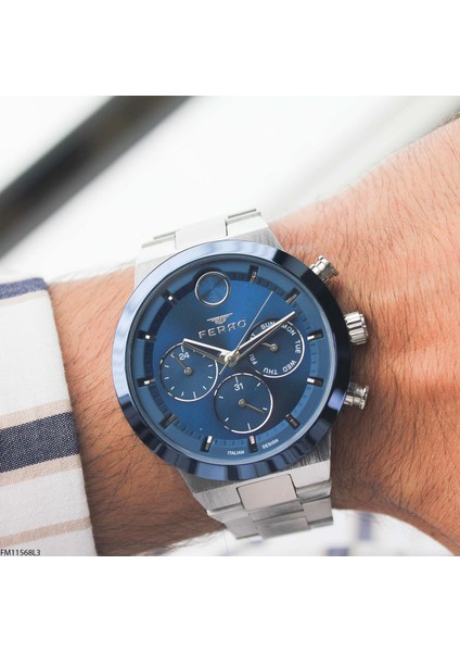 FM11568L3-1 Çelik Kordonlu Erkek Kol Saati fiyatları