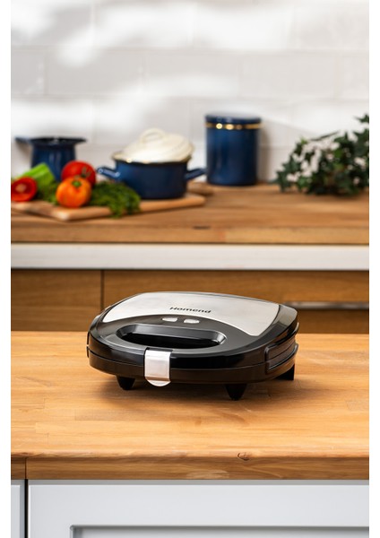 Çift Taraflı Izgara Tost Makinesi, Şık Siyah Tasarım fiyatları