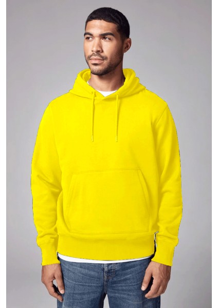 Erkek Kapşonlu Rahat Kalıp Içi Polarlı 3 Iplik Sweatshırt SPR24SW55 fiyatları