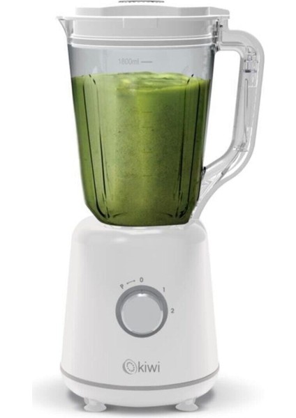 2'li 1000 W Sürahi Blender, Beyaz, Çok Fonksiyonlu, Pratik ve Şık Tasarım