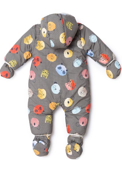 Erkek Bebek Astronot Tulum Fermuarlı Uzun Kol Patikli modelleri