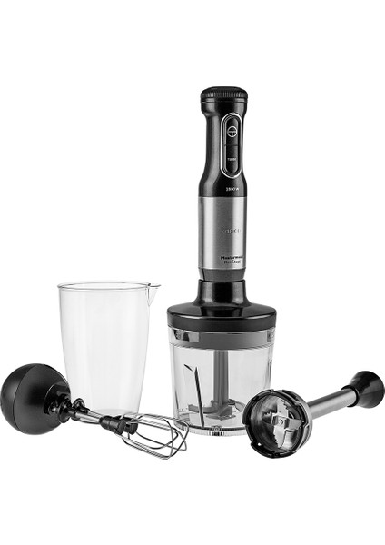 Güçlü 1500W Blender Seti, Siyah ve Inox, Çok Fonksiyonlu ve Şık Tasarım fırsatları