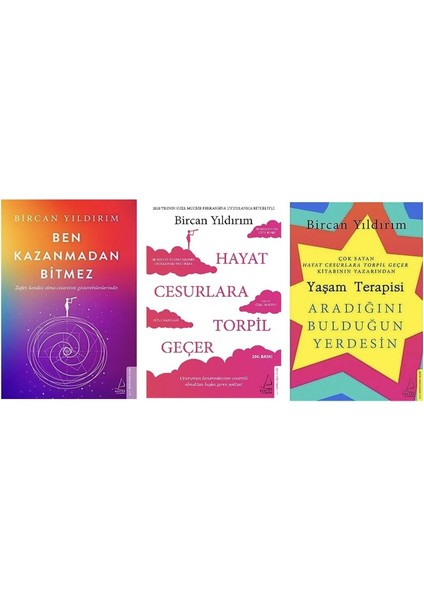 Aradigini Buldugun Yerdesin + Hayat Cesurlara Gecer + Ben Kazanmadan Bitmez =3 Set