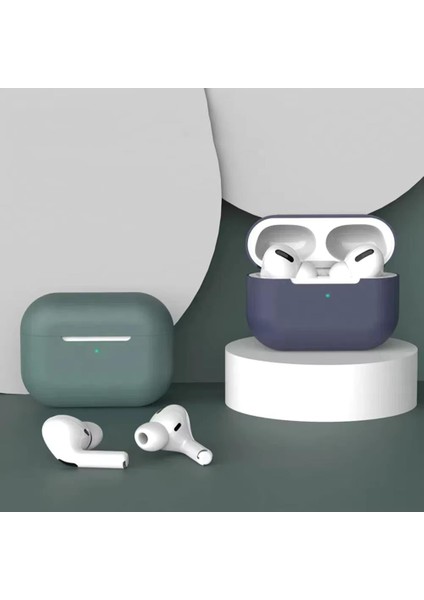 Aırpods Pro 2 Kılıf Sense Silikon Açık Mavi modelleri