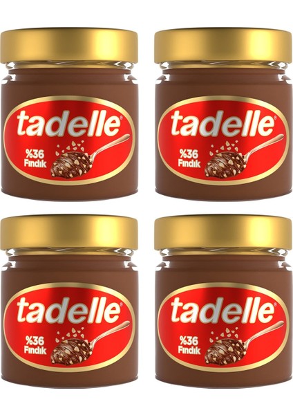 Parça Fındıklı Kakaolu Fındık Ezmesi 200 gr x 4 Adet