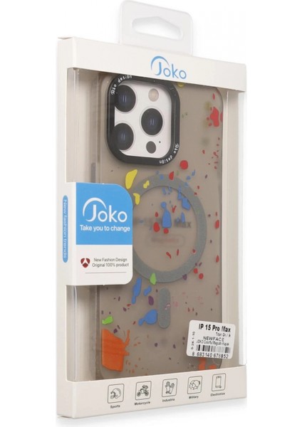 iPhone 14 Pro Colorful Magsafe Kapak - Siyah fiyatları