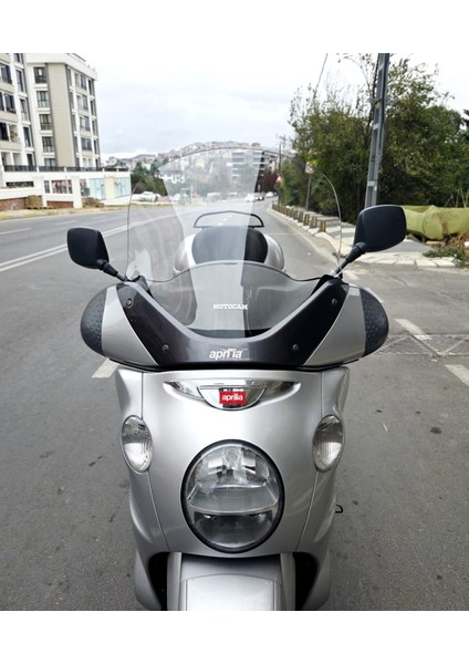 Aprilia Scarabeo 500 Siperlik Ön Cam 49CM 2003-2008 Model Şeffaf Renkli 4mm