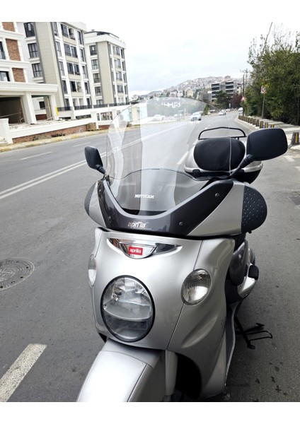 Aprilia Scarabeo 500 Siperlik Ön Cam 49CM 2003-2008 Model Şeffaf Renkli 4mm modelleri