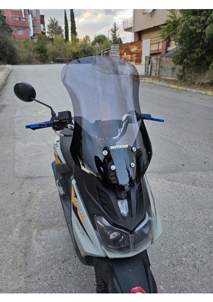 Altai F1 Max Siperlik Ön Cam 2021-2025 Model 57CM Füme Renkli 4mm fiyatları