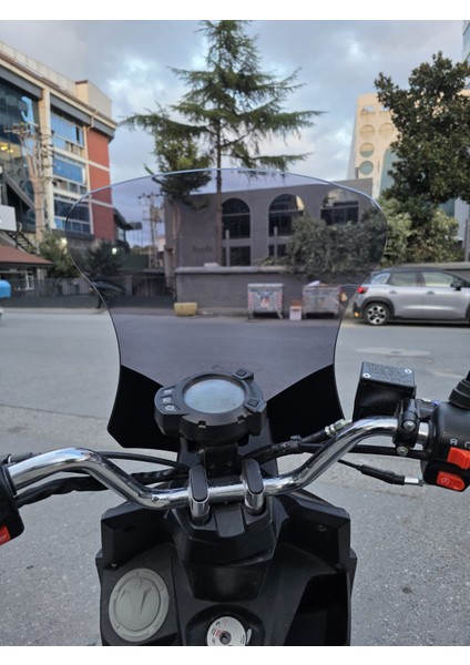 Altai F1 Max Siperlik Ön Cam 2021-2025 Model 57CM Füme Renkli 4mm fırsatları