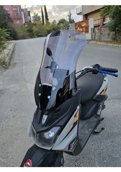 Altai F1 Max Siperlik Ön Cam 2021-2025 Model 57CM Füme Renkli 4mm