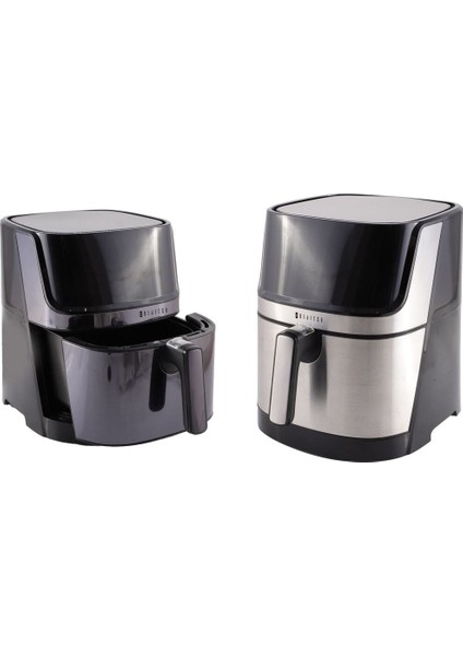 Siyah Airfryer, Sağlıklı ve Pratik Yemek Pişirme Cihazı, Modern Tasarım fiyatları