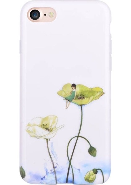 Kopya - Iphone 7, Iphone 8 Için Lotus Tpu Silikon Kılıf