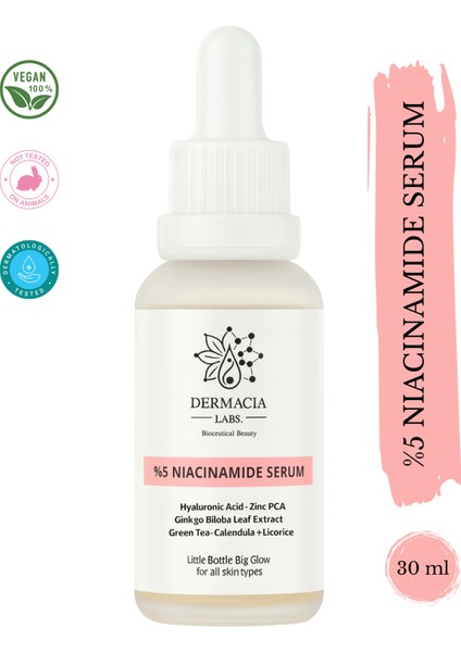 Siyah Nokta, Gözenek ve Karşıtı Niacinamide Serum 30 ml