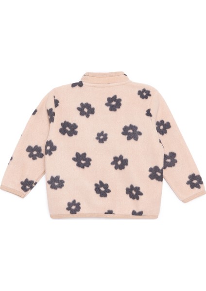 Kız Bebek Polar Hırka Hakim Yaka Uzun Kol fiyatları