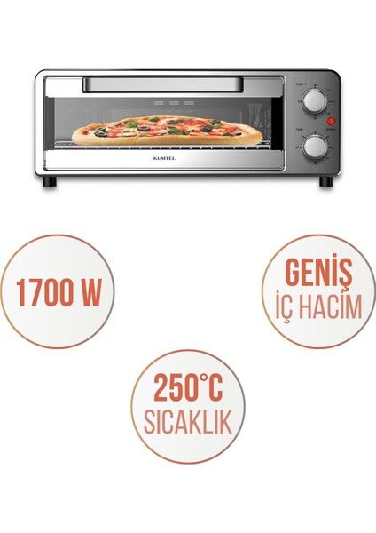 Mini Pizza ve Hava Fritözü, Hpo-01, Sağlıklı ve Pratik Kullanım Sağlar fiyatları
