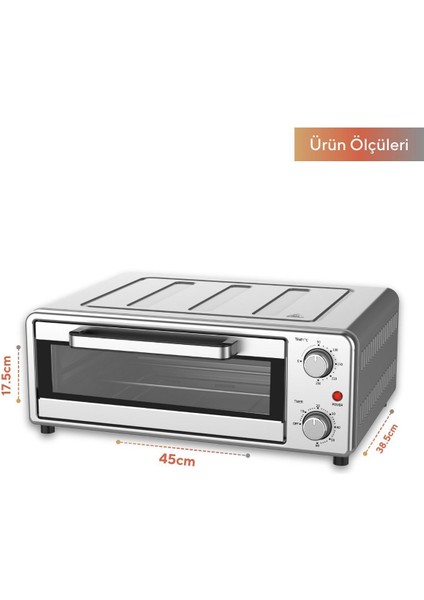 Mini Pizza ve Hava Fritözü, Hpo-01, Sağlıklı ve Pratik Kullanım Sağlar fırsatları