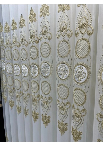 Nivemeshome Şahmaran 1/3 Sık Pileli Tül Perde Apm fırsatları