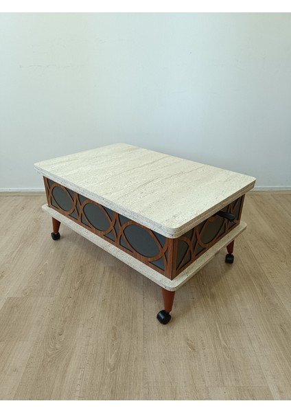 Tekerlekli Akıllı Sehpa, Sihirli Sehpa, Orta Sehpa, Kademeli Sehpa, Yemek Masası