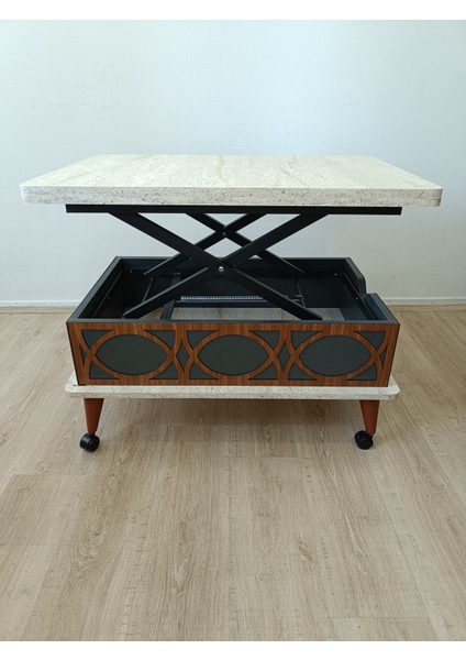 Tekerlekli Akıllı Sehpa, Sihirli Sehpa, Orta Sehpa, Kademeli Sehpa, Yemek Masası