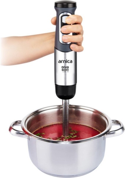 1200 W Güçte Şık Gümüş Renkli Çok Fonksiyonlu Blender Seti fırsatları