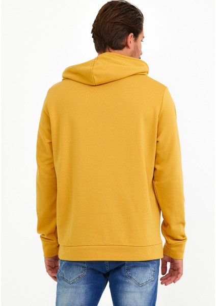 Erkek Kapşonlu Rahat Kalıp Içi Polarlı 3 Iplik Sweatshırt SPR24SW55 indirimleri