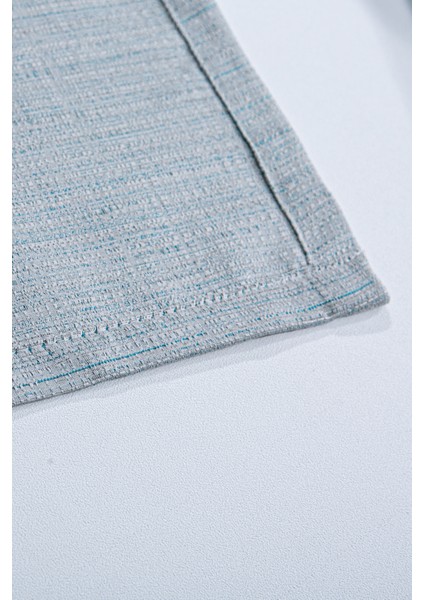 Dima Halkalı Fon Perde Gri Turkuaz 140X250 fırsatları