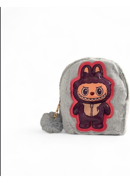 Labubu Çoçuk Sırt Çantası En 20 cm Boy 20 cm New Season