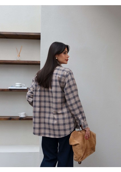 Oversize Ekose Gömlek indirimleri