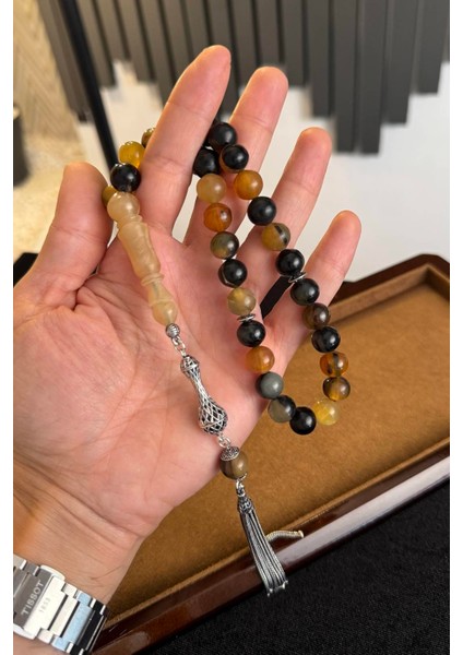 Gümüş Tasarım Koleksiyonluk Koç Boy-Nuzu tesbih modelleri