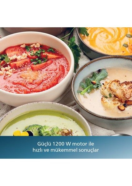 1200W El Blender, 5000 Serisi, Hızlı ve Kolay Kullanım, Beyaz fırsatları