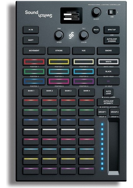 Soundswitch Control One | Soundswitch ve Engine Lighting Için Işık Kontrolcüsü