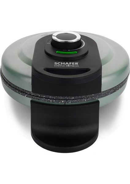 Yeşil Renkli Pratik Waffle Makinesi, Lezzetli Atıştırmalıklar Için Ideal modelleri