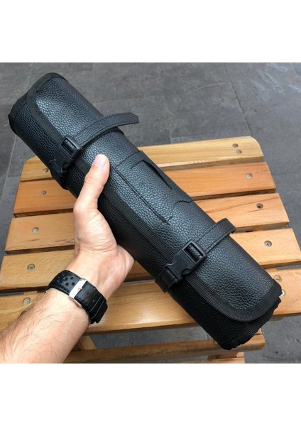 Tesbih Rulosu Kemerli 25' Li Siyah