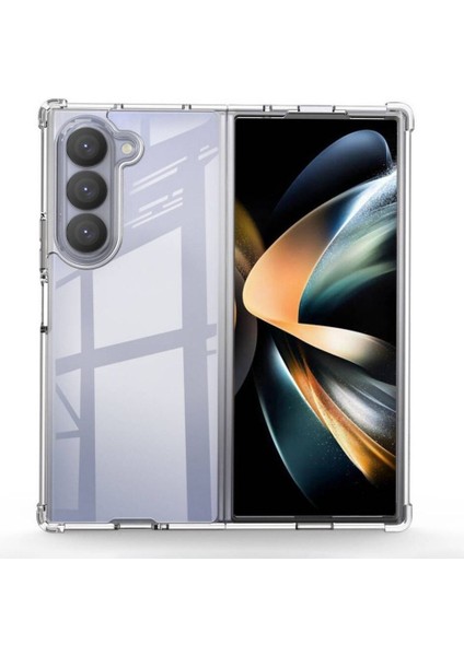 Samsung Galaxy Z Fold 6 Magsafe Özellikli Şeffaf Kılıf