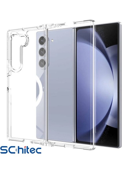 Samsung Galaxy Z Fold 6 Magsafe Özellikli Şeffaf Kılıf modelleri