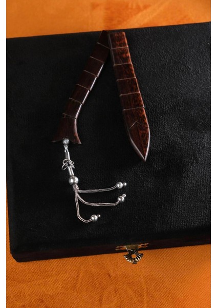 Özel Koleksiyonluk Gümüş Tasarım Balık Model Yı-Lan Ağacı Tesbih modelleri