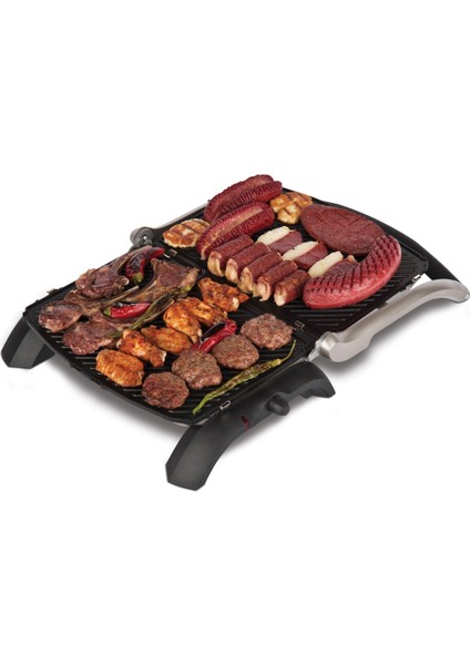 T28D Tostadoy Deluxe Döküm Izgara ve Tost Makinesi, 1800W, Inox, Gri modelleri