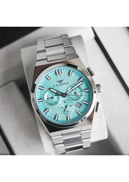 FM43027A15 Çelik Kordonlu Erkek Kol Saati