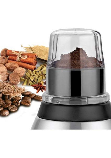 Inox Cam Blender ve Öğütücü, 600W, Smoothie, Buz Kırıcı, Şık Beyaz Renk