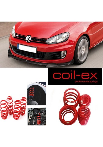 Vw Golf 6 2009-2012 Coil-Ex 3.5cm Helezon Yay
