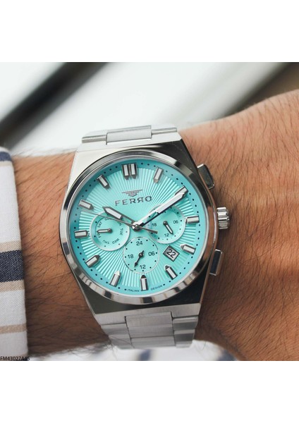 FM43027A15 Çelik Kordonlu Erkek Kol Saati modelleri