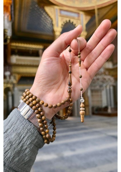 Yusuf Cevher Usta El Işçiliği Koleksiyonluk öd Ağacı 99'luk namaz Zikir Tesbihi modelleri