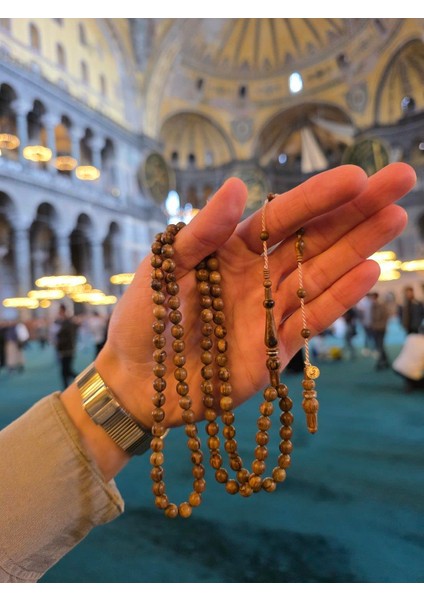 Yusuf Cevher Usta El Işçiliği Koleksiyonluk öd Ağacı 99'luk namaz Zikir Tesbihi indirimleri