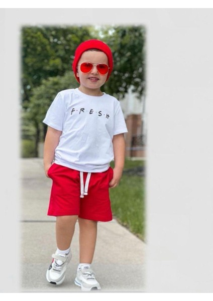 Fresh Şortlu Erkek Takım | 2/8 Yaş Arası