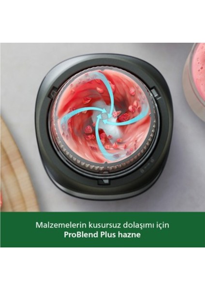 800W Güçlü Gümüş Blender 5000 Serisi HR2764/00 Problend Plus indirimleri