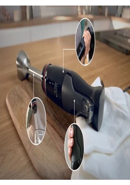 El Blenderı 1000W Siyah Antrasit, Ergonomik ve Güçlü Tasarım modelleri