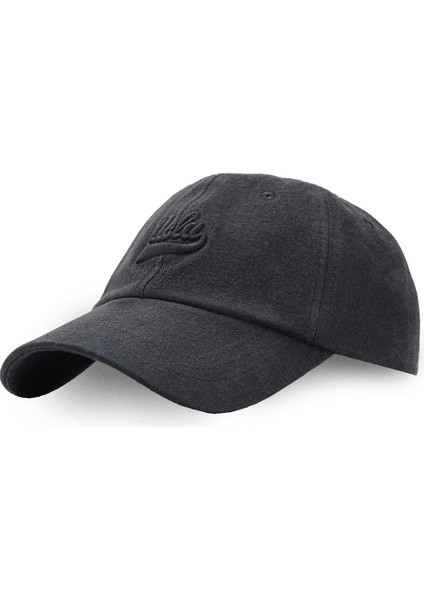 Fortuno Siyah Baseball Cap Nakışlı - Unisex Şapka